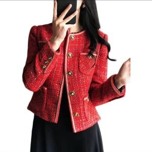 Red Dress Blazer